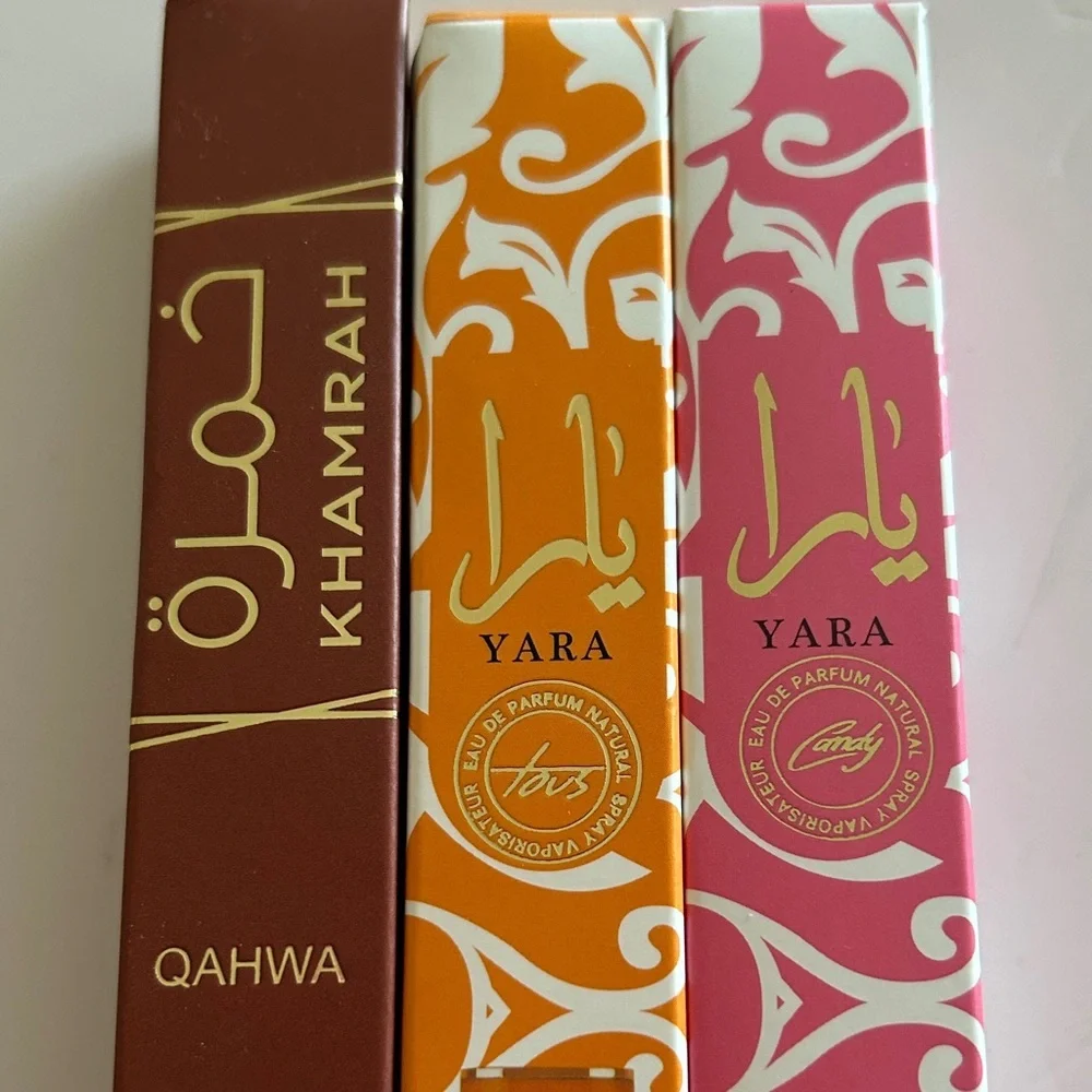 LOT OF 3 Yara Eau De Parfum Spray (travel sizes) | BRAND NEW